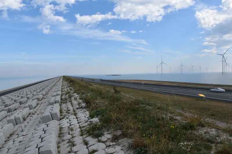 Projectfoto van Versterking Afsluitdijk