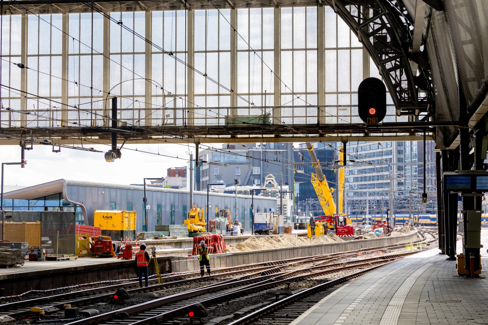 Projectfoto van Verbouwing Amsterdam Centraal
