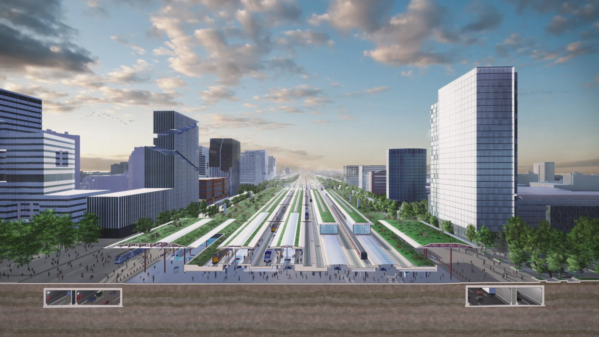 Van Hattum en Blankevoort wint aanbesteding voor bouw van Zuidasdok tunnels